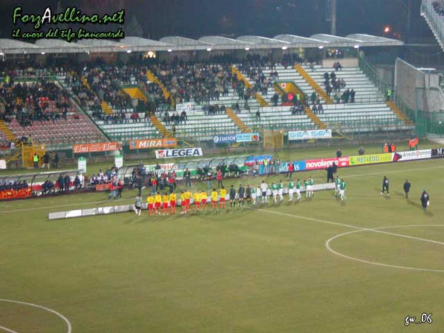 L'ultima sfida in Serie B - Avellino-Catanzaro 2-0 del  18 gennaio 2006